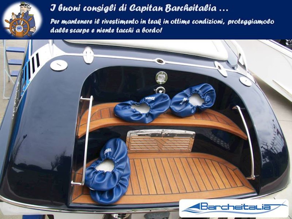 OTTIMA DURATA DEL TEAK: senza scarpe e senza tacchi!